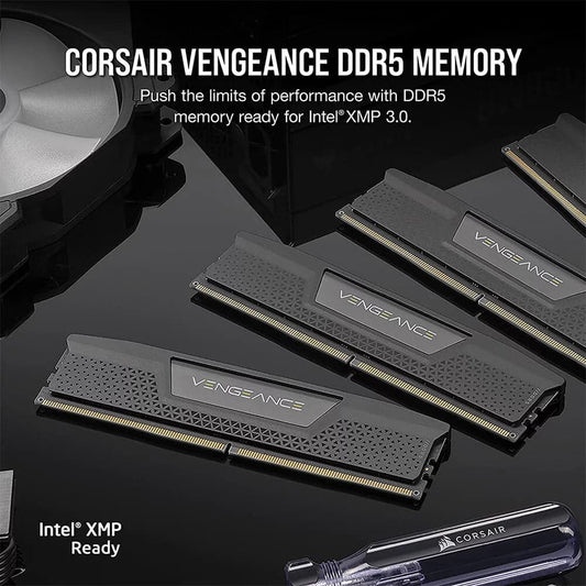 Corsair Vengeance 64GB (32GBx2) 5200MHz DDR5 RAM (Black)