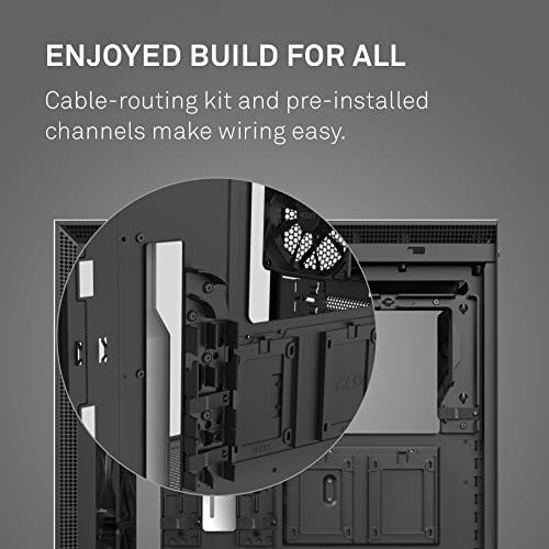 NZXT H510 (ATX) Mid Tower Cabinet With Tempered Glass Side Panel (Matte White)