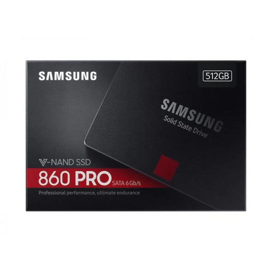 Samsung 860 PRO 512GB 2.5 Inch SATA SSD