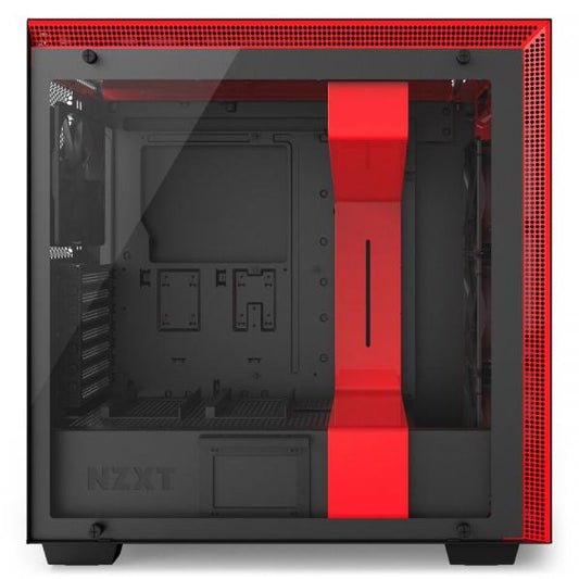 NZXT H700i (E-ATX) Mid Tower Cabinet (Black-Red)