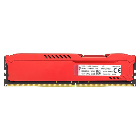 HyperX Fury 8GB (8GBx1) DDR4 2400MHz (RED) RAM