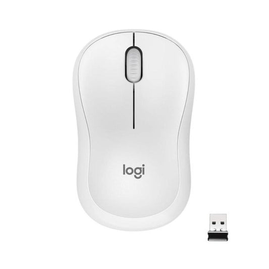 LOGITECH M221 Wireless Ambidextrous Gaming Mouse ( 910-006130 ) ( 1000DPI / 3 Macro Button ) ( Off White )
