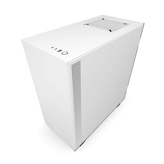 NZXT H510 Compact Mid Tower Cabinet with Tempered Glass (Black & White)