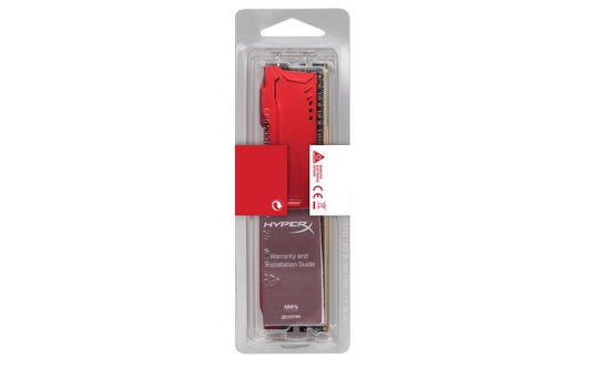 HyperX Fury 8GB (8GBx1) DDR4 2400MHz (RED) RAM