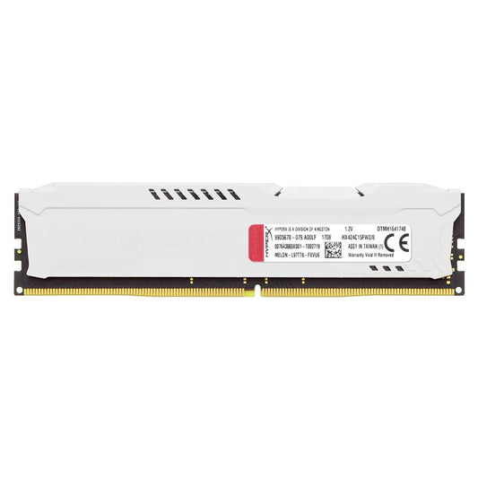 HyperX Fury 8GB (8GBx1) DDR4 2400MHz (White) RAM