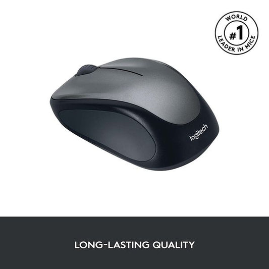 LOGITECH M235 Wireless Ambidextrous Gaming Mouse ( 910-002201 ) ( 1000DPI / 3 Macro Button ) ( Colt Glossy)