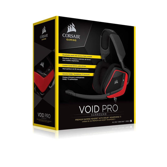 Corsair Void Pro 7.1 Surround Gaming Headset (Cherry)