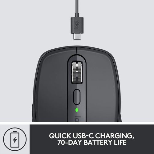 Logitech MX Anywhere 3 Wireless Gaming Mouse (Graphite)