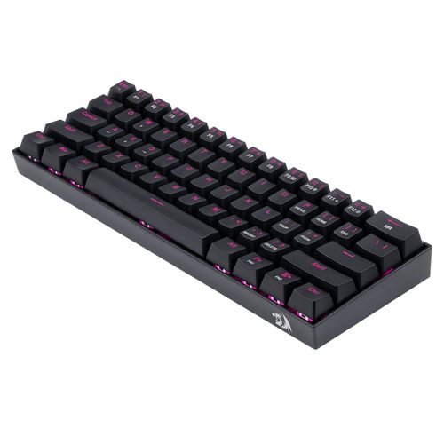 Redragon K630 Dragonborn 60% Wired Pink Single Lighting Gaming Keyboard