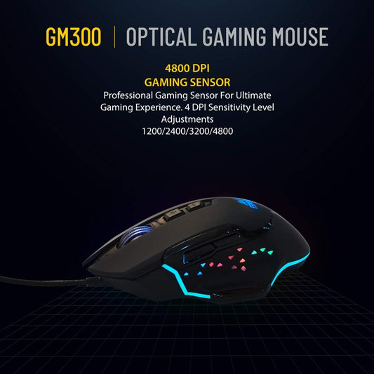 Ant Esports GM300 RGB Wired Gaming Mouse