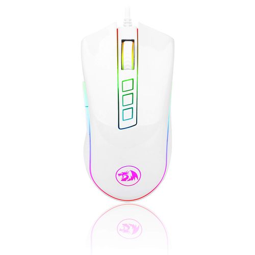 Redragon M711 Cobra Gaming Mouse (White)