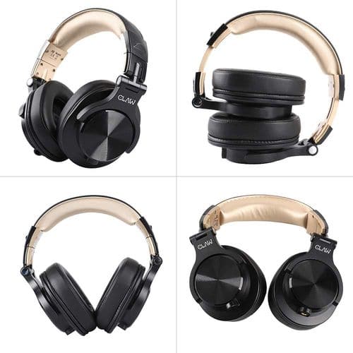 Claw SM50 DJ Gaming Headphones (Black Gold)