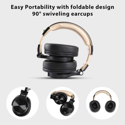 Claw SM50 DJ Gaming Headphones (Black Gold)