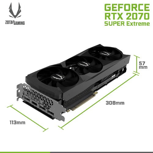 Zotac Gaming GeForce RTX 2070 Super AMP Extreme 8GB GDDR6 Graphic Card