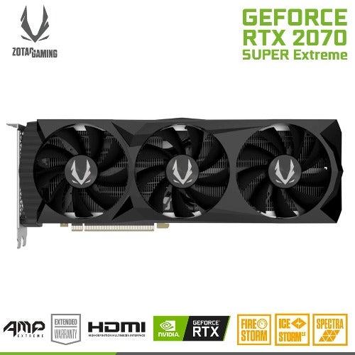 Zotac Gaming GeForce RTX 2070 Super AMP Extreme 8GB GDDR6 Graphic Card