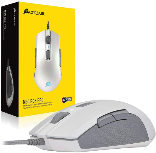 Corsair M55 RGB Pro Gaming Mouse (White)