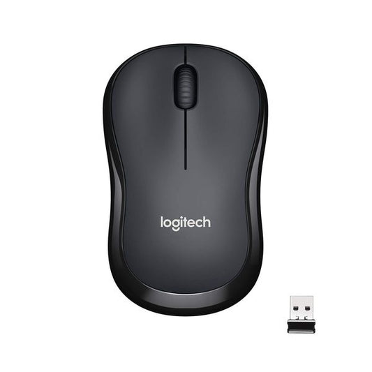 LOGITECH M221 Silent Wireless Ambidextrous Gaming Mouse ( 910-004882 ) ( 1000DPI / 3 Macro Button ) ( Black )
