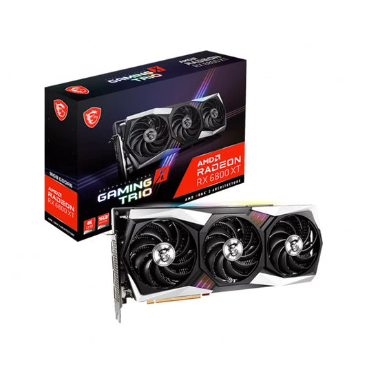 MSI RX 6800 XT Gaming X Trio 16GB Graphics Card