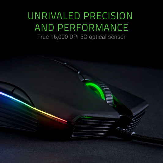 Razer Lancehead Tournament Edition Professional Grade Chroma Gaming Mouse (Black)