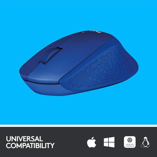 Logitech M331 Wireless Gaming Mouse (Blue)