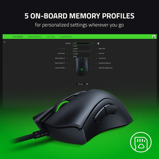 Razer DeathAdder V2 Gaming Mouse (Black)