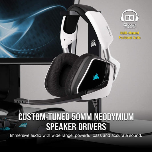 Corsair Void Pro RGB Gaming Headset (White)