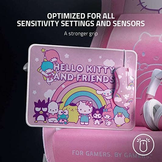 Razer DeathAdder Essential Mouse + Goliathus Medium Mousepad Bundle (Hello Kitty and Friends Edition)