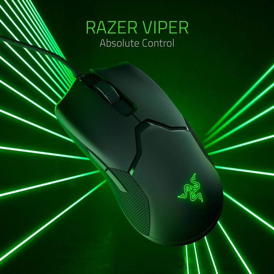 Razer Viper Ambidextrous Ultralight Wired Gaming Mouse (Black)