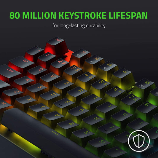Razer BlackWidow V3 Tenkeyless Mechanical Keyboard Green Switch