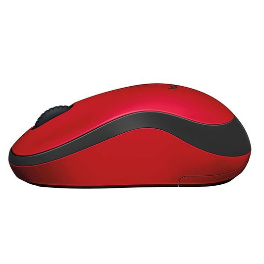 LOGITECH M221 Silent Wireless Ambidextrous Gaming Mouse Red