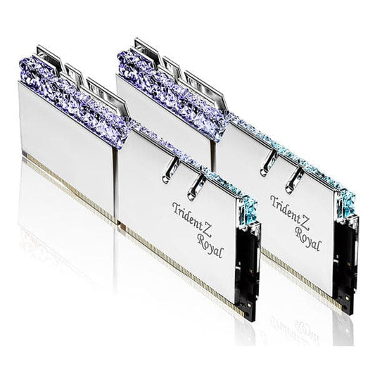 G.Skill Trident Z Royal 32GB (16GBx2) 3200MHz DDR4 RAM (Silver)