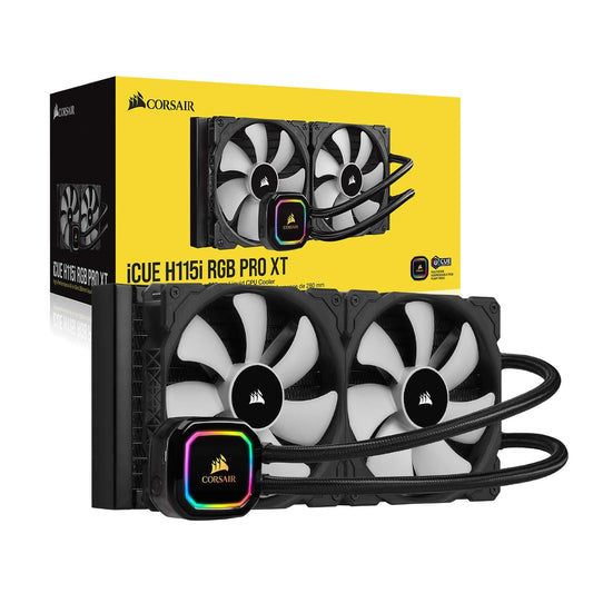 Corsair iCUE H115i RGB Pro XT 280mm CPU Liquid Cooler