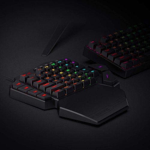 Redragon Store K585 DITI One-Handed RGB Mechanical Gaming Keyboard (Brown Switches)