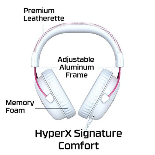 Hyperx Cloud 2 Pink Wired Gaming Headphone