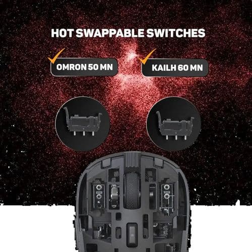 Cosmic Byte Kilonova 3370IC Pro X-Light Wireless Gaming Mouse