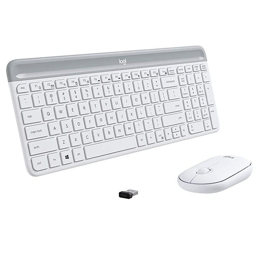 Logitech MK470 Slim Wireless Combo (Off White)