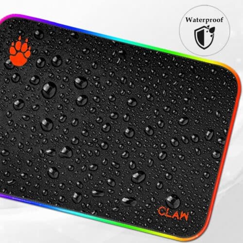 Claw Slide Waterproof RGB Gaming Mouse Pad (Large)