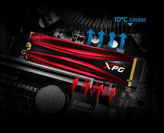 ADATA XPG Gammixx S11 Pro 256GB M.2 NVMe Gen3 Solid State Drive (SSD)