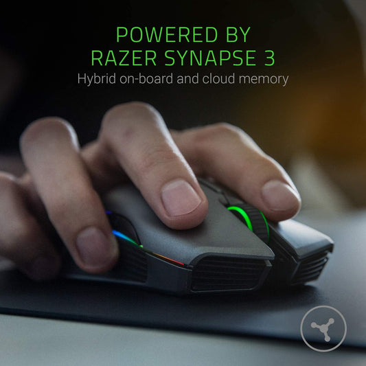 Razer Lancehead Ambidextrous Wireless Gaming Mouse (Black)