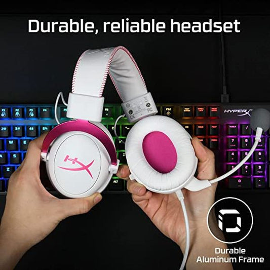 Hyperx Cloud 2 Pink Wired Gaming Headphone