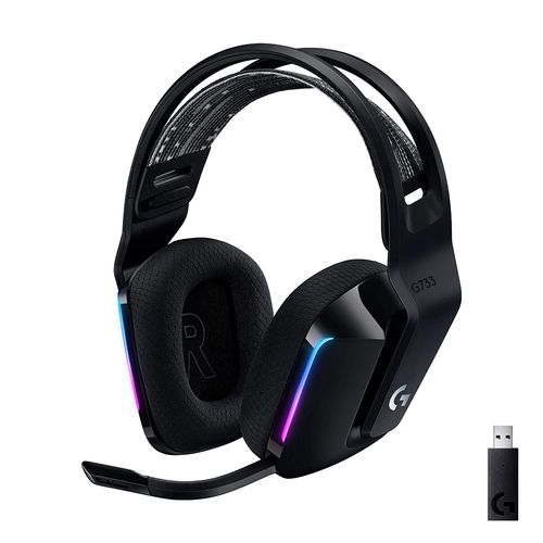 Logitech G733 Lightspeed RGB Wireless Gaming Headset (Black)
