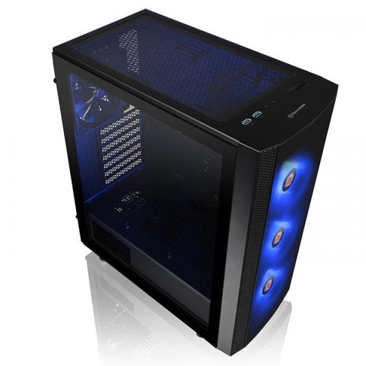 Thermaltake Versa J25 RGB Mid Tower Cabinet (Black)