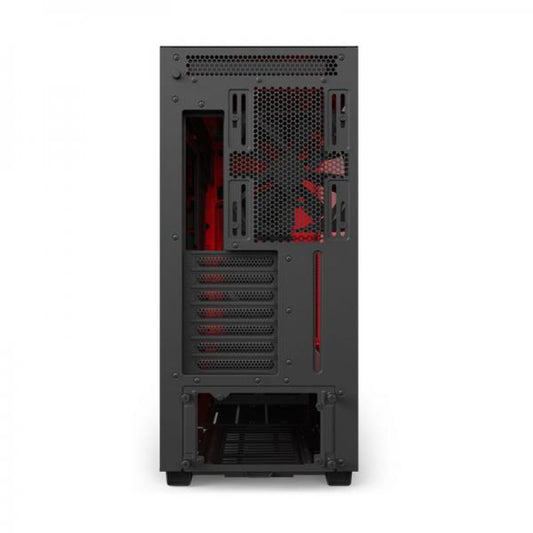 NZXT H700i (E-ATX) Mid Tower Cabinet (Black-Red)