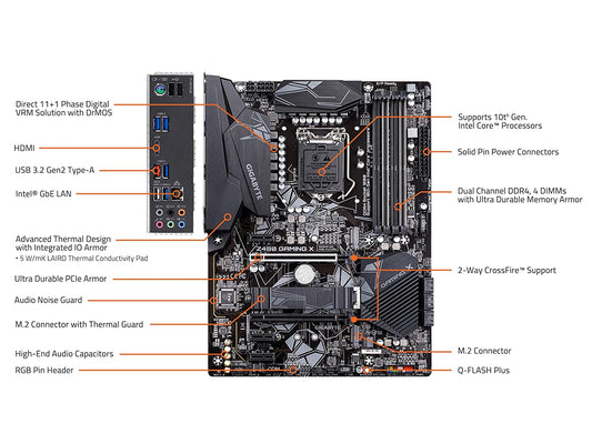 Gigabyte Z490 Gaming X Motherboard