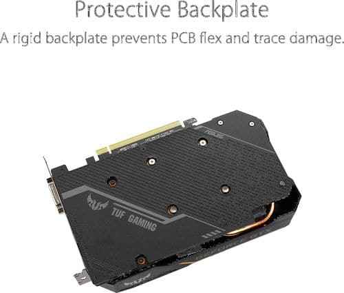 Asus TUF Gaming GeForce GTX 1650 Super OC 4GB Edition HDMI DP DVI Gaming Graphics Card