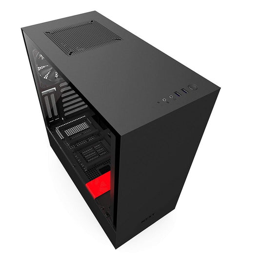 NZXT H500i (ATX) Mid Tower Cabinet (Black-Red)