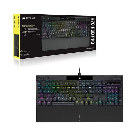 CORSAIR K70 Pro Full Size Mechanical Wired Gaming Keyboard ( Black ) ( Cherry MX RGB Red Switch )