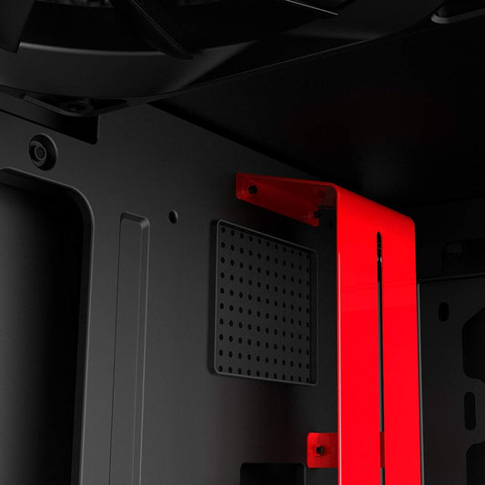 NZXT H500i (ATX) Mid Tower Cabinet (Black-Red)