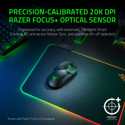 Razer Basilisk Ultimate Hyperspeed Wireless Gaming Mouse (Black)