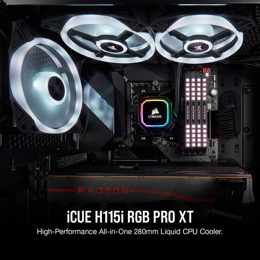 Corsair iCUE H115i RGB Pro XT 280mm CPU Liquid Cooler